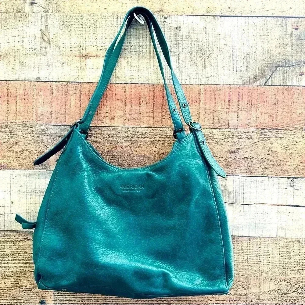 NWOT American Leather Co. Hunter Green Shoulder Bag